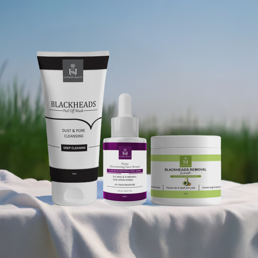 U16 Deep Purifying Black-Heads Combo | 3-Step Solution for blackheads & Pores.