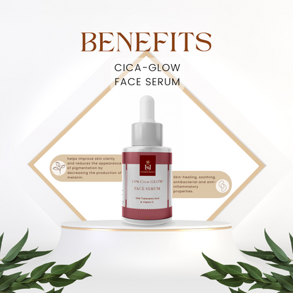 10% Cica Glow Face Serum - 30ml