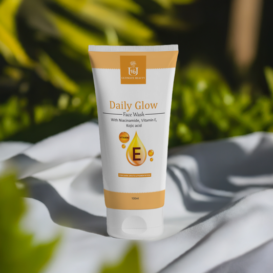 U16 Daily Glow Face Wash  With Niacinamide, Vitamin E & Kojic Acid.