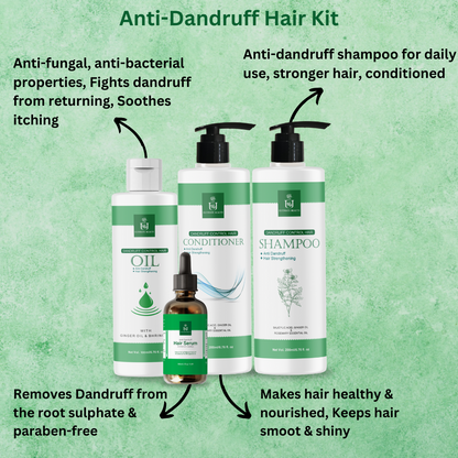 Anti Dandruff Kit - Pack Of 4