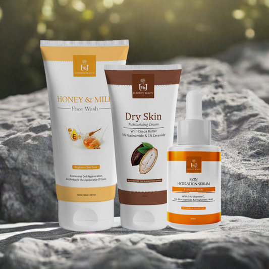 U16 Dry Skin 3-Step-Combo for hydrating skin | Winter Ready solution.