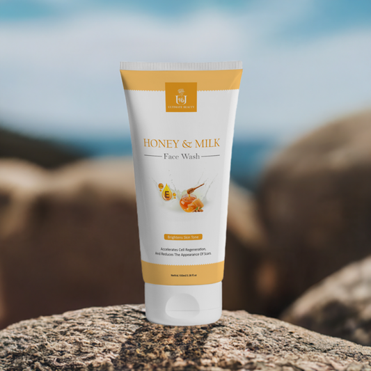 U16 Honey & Milk Face Wash | For Smooth & Hydrating Skin.