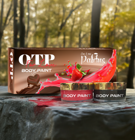 OTP For Love - Edible Body Piant (Pack of 2 - 30ml each)