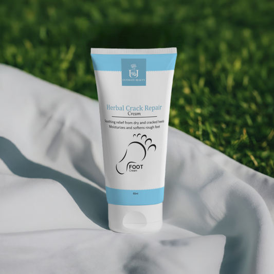 U16 Herbal Crack Repair Cream | Intensive Healing & Soothing Care for Cracked Heels.