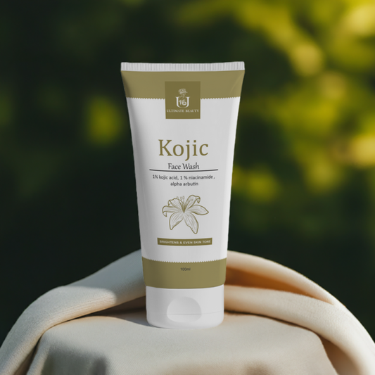 U16 Kojic Face Wash With 1% Kojic Acid, 1% Niacinamide & Alpha Arbutin for Dark Spots and Pigmentation .