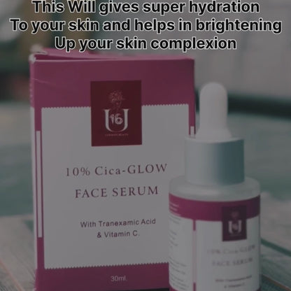 10% Cica Glow Face Serum - 30ml